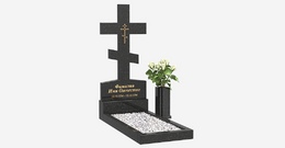 В виде крестов