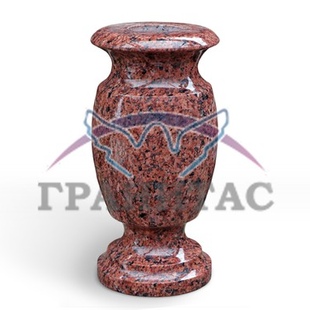 Ваза гранитная 25 см - описание