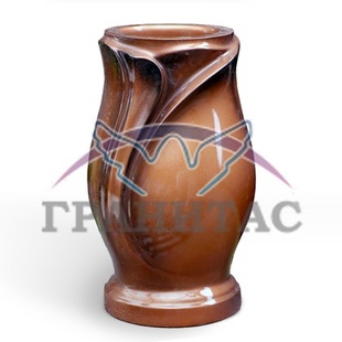 Ваза полимерная 22 см - описание