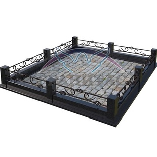 Кованая ограда №2 - описание