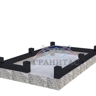 Гранитная ограда №1 Месторождение: КАРЕЛИЯ - описание