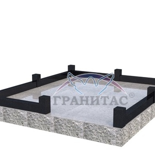 Гранитная ограда №1 Месторождение: КАРЕЛИЯ - описание