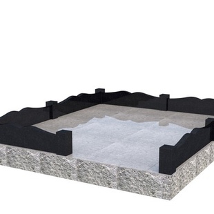 Гранитная ограда фигурная №3 - описание