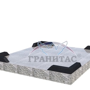 Гранитная ограда фигурная №11 - описание