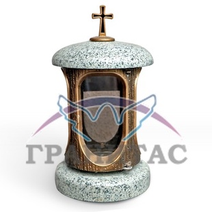 Лампада гранитная с дверцей - описание