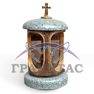 Лампада гранитная с дверцей - описание