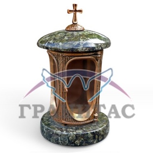 Лампада гранитная с дверцей - описание