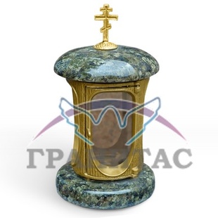 Лампада гранитная с дверцей - описание