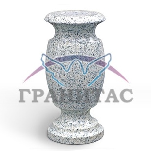 Ваза гранитная 25 см - описание