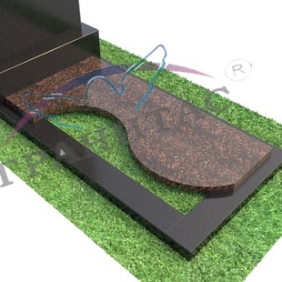 Плита надгробная №25 - описание