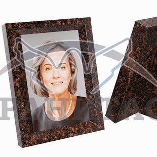 Рамка гранитная для фотомедальона - описание