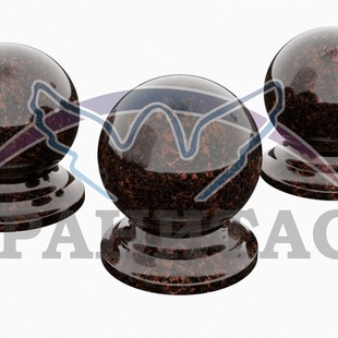 Шар гранитый - описание