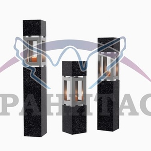 Лампада высокая гранитная - описание