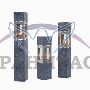 Лампада высокая гранитная - описание