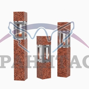 Лампада высокая гранитная - описание