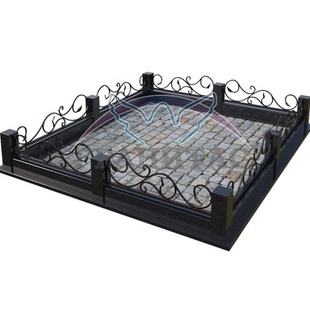 Кованая ограда №10 - описание