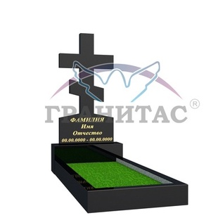 Крест гранитный КП-1 Месторождение: КАРЕЛИЯ - описание