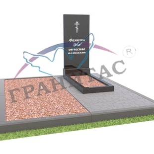 Благоустройство с тротуарным бордюром 3 - описание