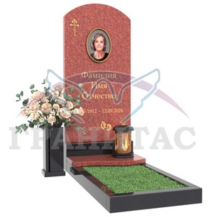 Памятник МЕ-30 Империал Рэд Нью и габбро - описание