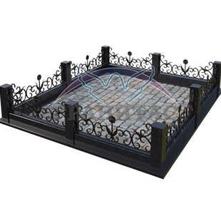 Кованая ограда №14 - описание