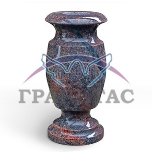 Ваза гранитная 25 см - описание