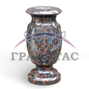 Ваза гранитная 25 см - описание