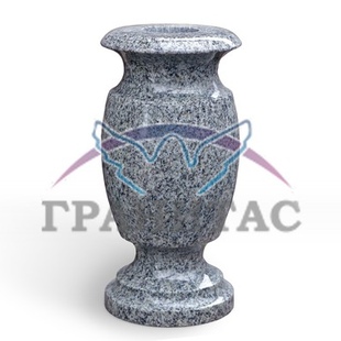 Ваза гранитная 25 см - описание