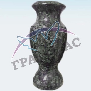 Ваза гранитная 25 см - описание