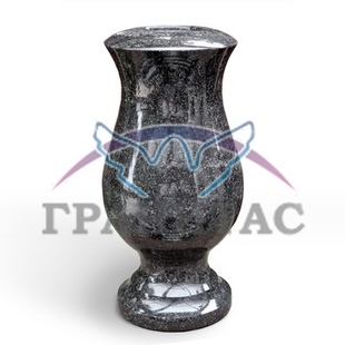 Ваза гранитная 30см - описание