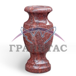 Ваза гранитная 25 см - описание