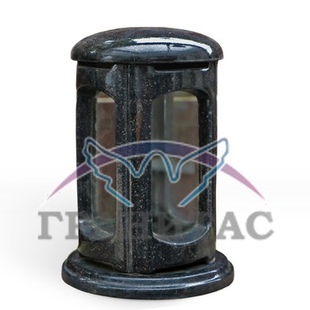 Лампада из полимербетона - описание