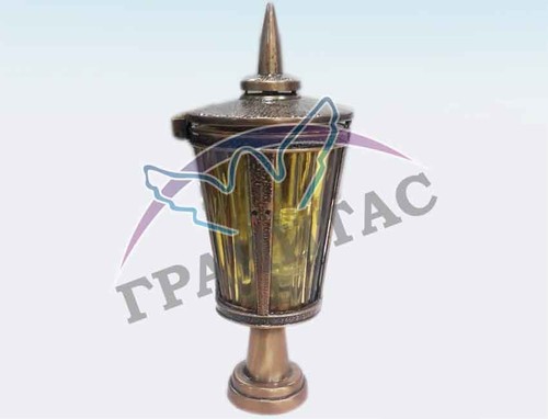 Лампада из бронзы - фото