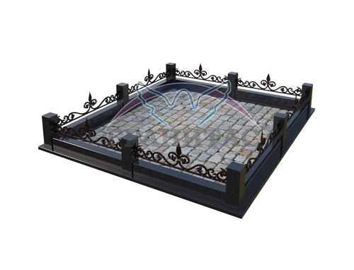 Кованая ограда №1 - описание