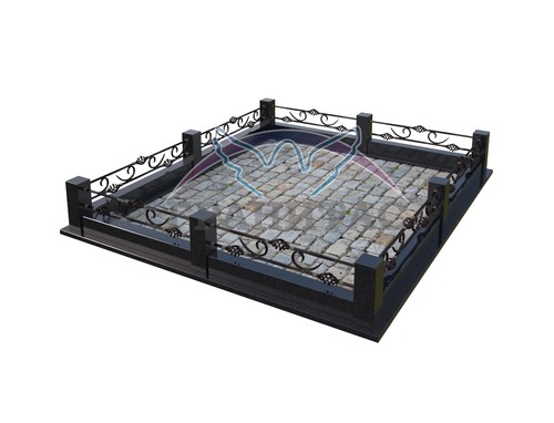 Кованая ограда №2 - фото