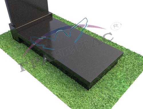 Плита 100х50х5 см грибок - фото