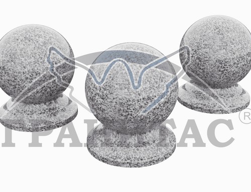 Шар гранитый - фото