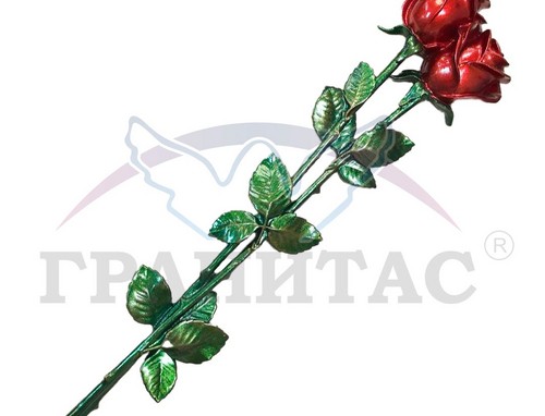 Розы полимерные - описание