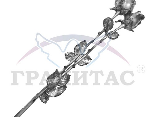 Розы полимерные - фото