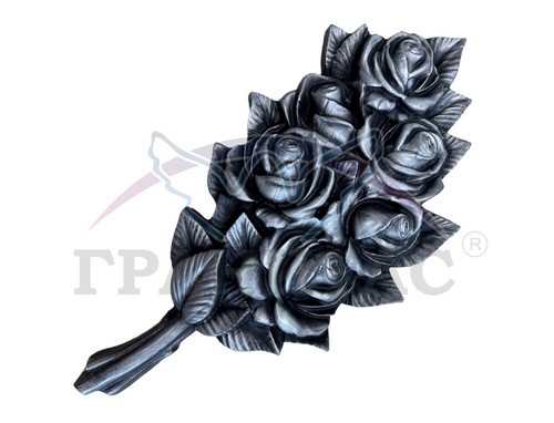 Розы из гранита - фото