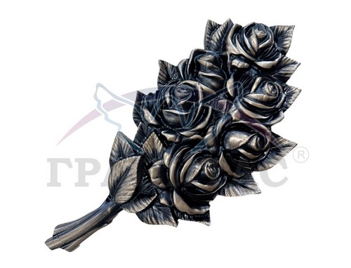 Розы из гранита - фото