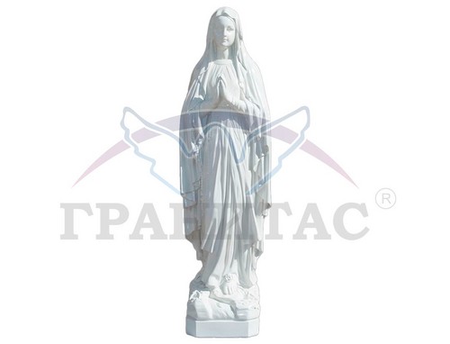 Скульптура №108л белая - фото