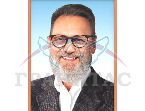 Медальон керамический - фото