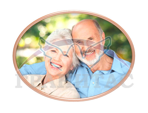 Медальон стекло триплекс - фото