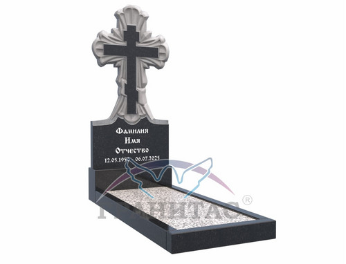 Крест гранитный ФРК-1 Месторождение: КАРЕЛИЯ - фото