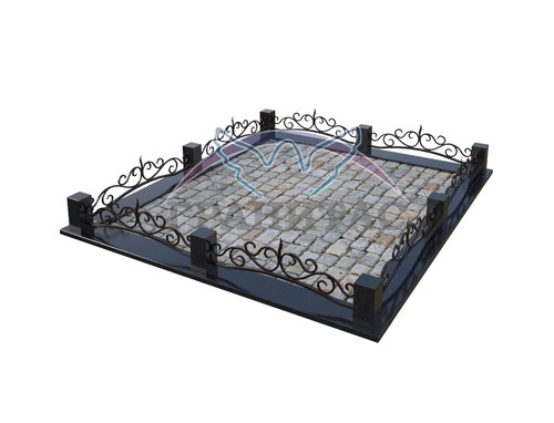 Кованая ограда №9 - фото