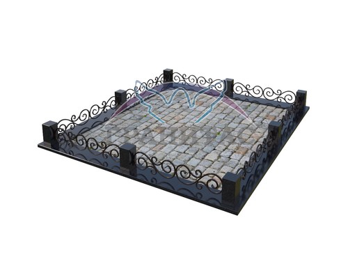 Кованая ограда №13 - фото