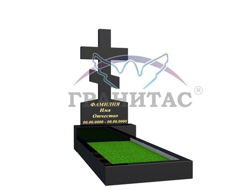 Крест гранитный КП-1 Месторождение: КАРЕЛИЯ - описание