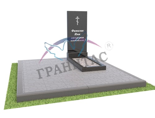 Благоустройство с тротуарным бордюром 4 - фото