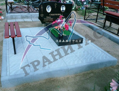 Пример 1 c тротуарным бордюром - фото