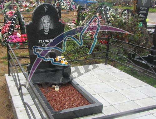 Пример 26 с металлической оградой - фото